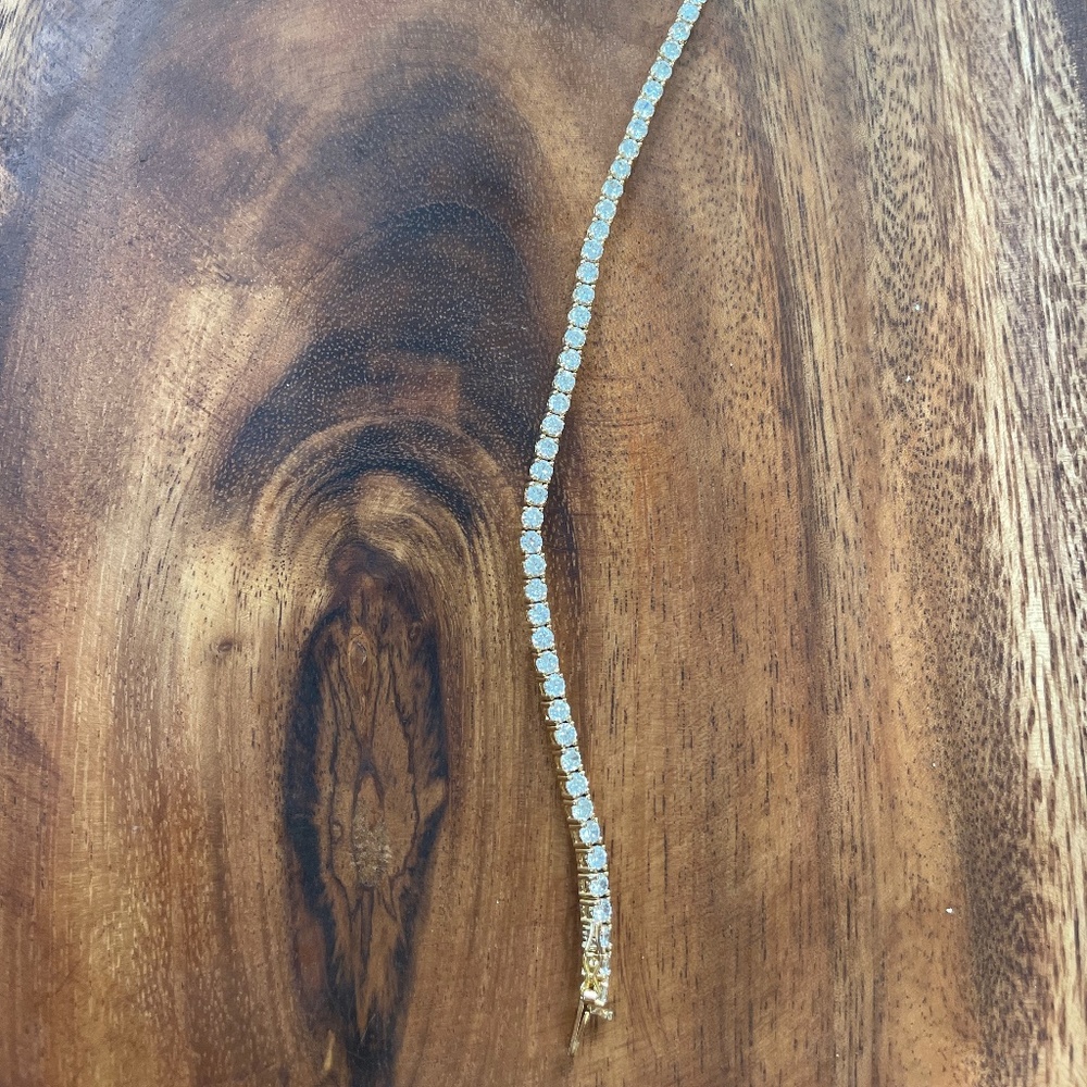925 Silver Gold Filled Bracelet
